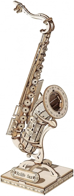 Saxofoon - 3D houten bouwpakket