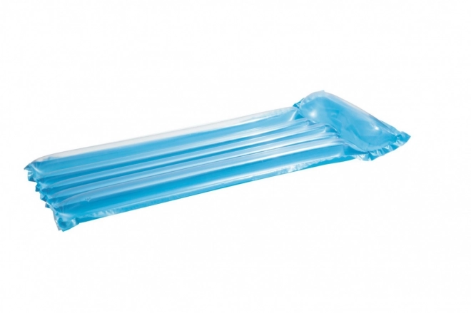 Blauw opblaasbaar matras voor het zwembad
