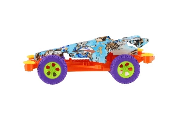 Terreinwagentje met vliegwiel