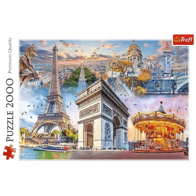 Puzzel 2000 stukjes - Weekend in Parijs