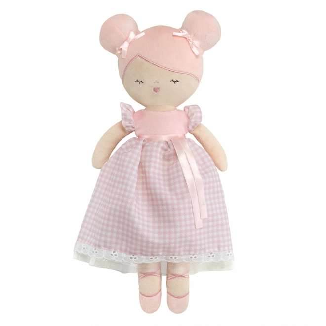 DeCuevas 20046 Pluchen pop NIZA - 36 cm met wiegje