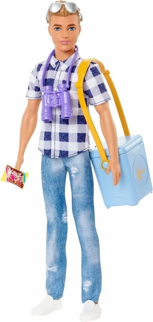 Panenka Barbie Kamperen Ken met accessoires