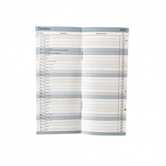Maandplanner PASTELINI paars