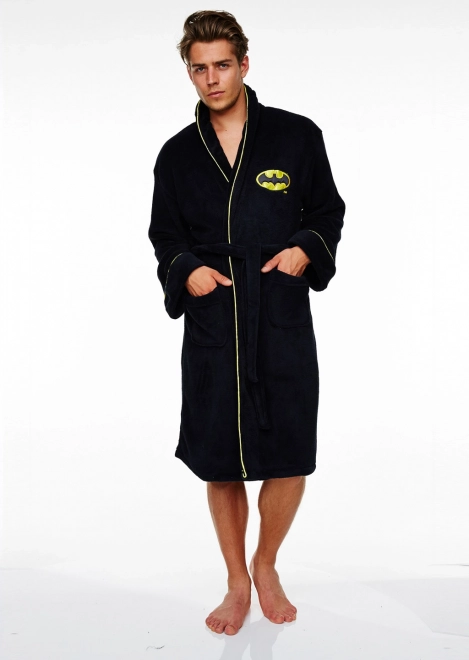Unisex badjas Batman zwart
