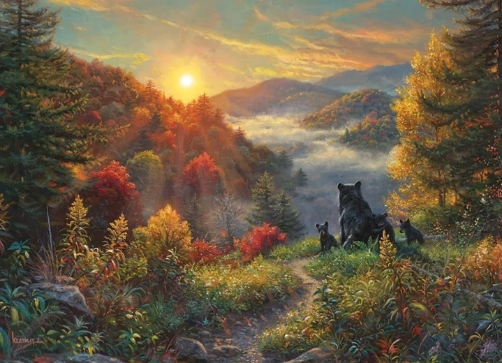 Indrukwekkend herfstlandschap