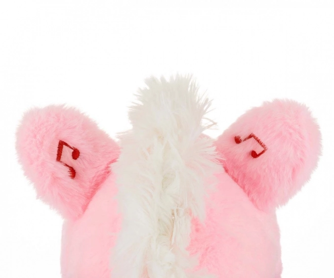 Roze hobbelpaard voor kinderen