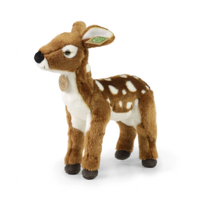 Eco-vriendelijke staande pluche reeën/ree 30 cm