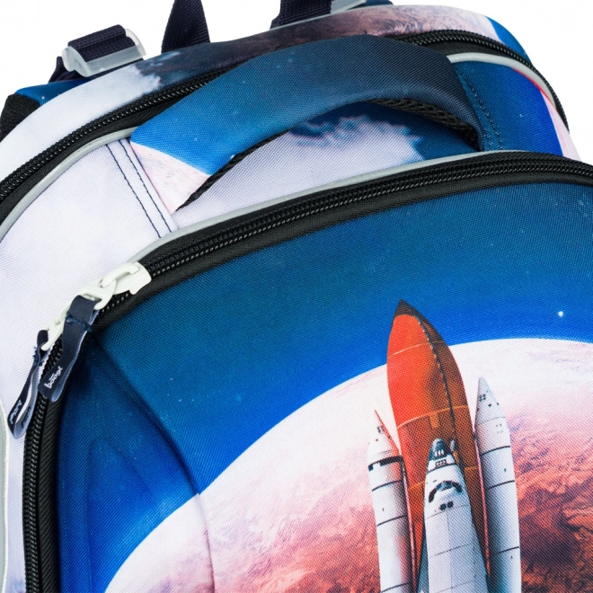 Baagl schoolset Space Shuttle: boekentas, etui, zak