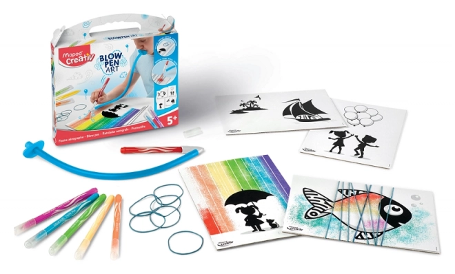 Maped String'Art Blowpen Blaaspennen Set