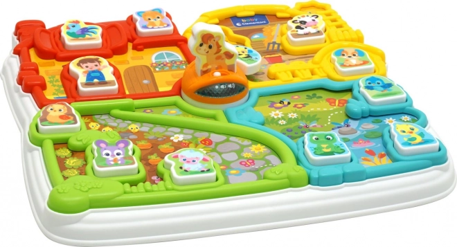 CLEMENTONI BABY Interactieve boerderij met dieren, melodieën en geluiden