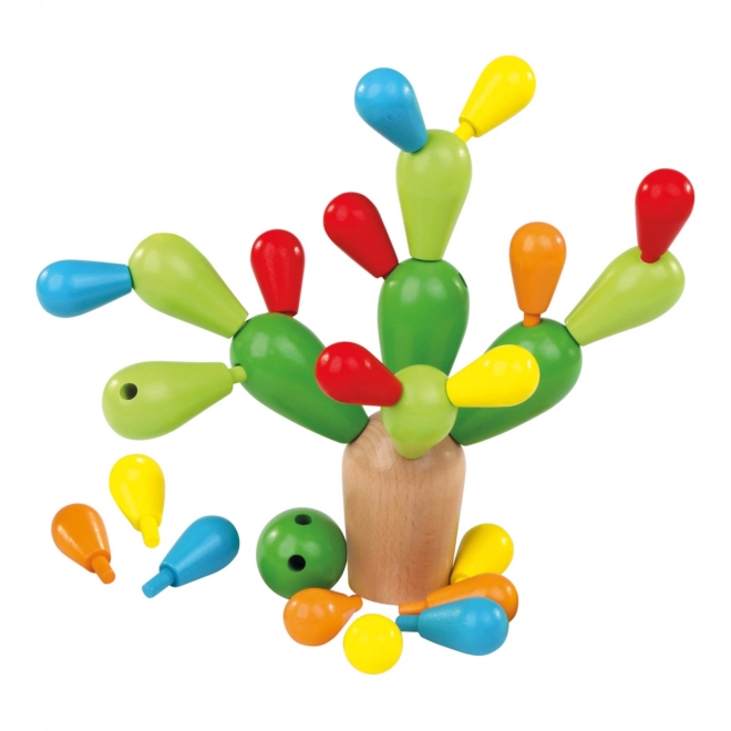 Bino Houten Balans Spel Cactus