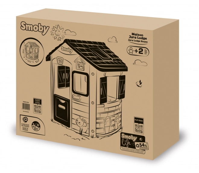 Uitbreidbaar huisje Smoby Jura