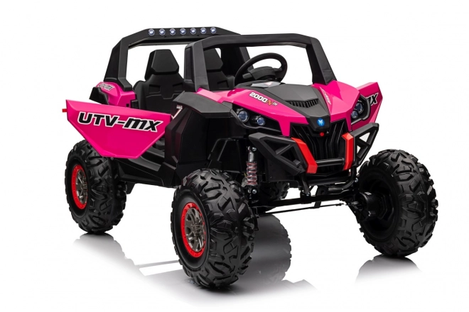 Kinder terreinwagen UTV-MX roze