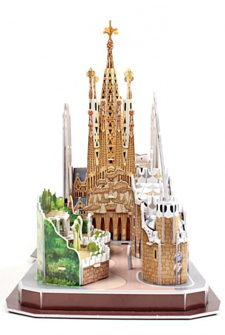 3D puzzel Lijn van de Stad Barcelona