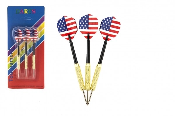Metalen darts 15 cm, set van 3 stuks