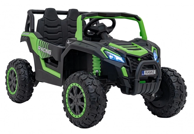 Elektrische kinderauto Buggy UTV 2000M Racing Groen