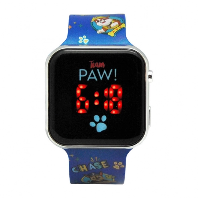 Kinder LED horloge Paw Patrol