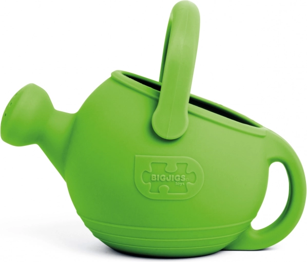 Kinder siliconen gietertje BIGJIGS Toys, groen meadow