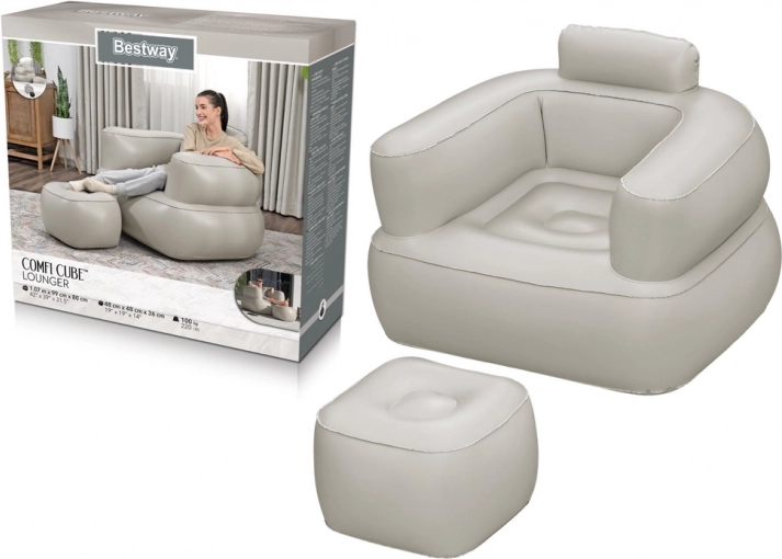 Opblaasbare stoel BESTWAY licht