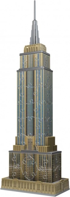 Gedetailleerde miniatuur van de Empire State Building
