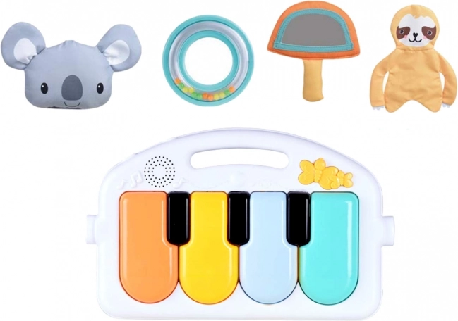 Interactief pianootje met lichtjes en melodieën
