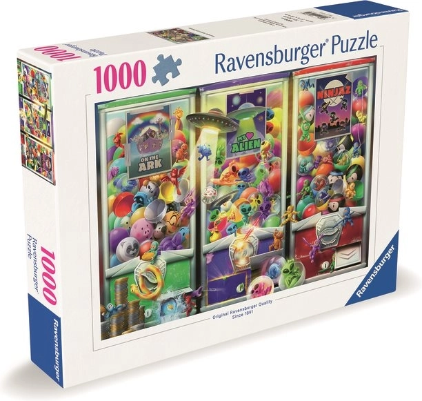 Puzzel Dieren, Buitenaardse Wezens en Ninja's 1000 Stukjes