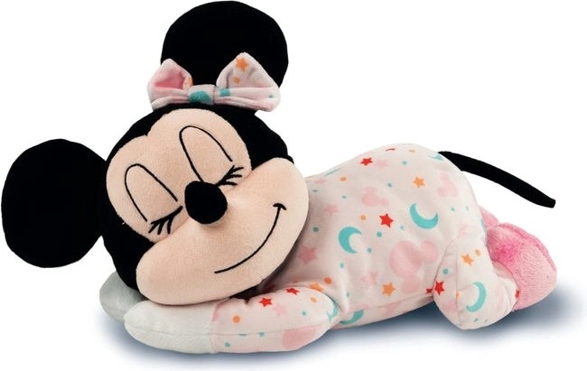 Ontspannende pluchen Minnie met chromotherapie en melodieën CLEMENTONI BABY