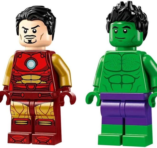 Actief duo IRON MAN en HULK