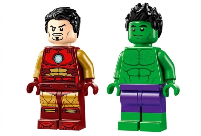 LEGO Marvel Super Heroes 76287 Iron Mans motorfiets en Hulk