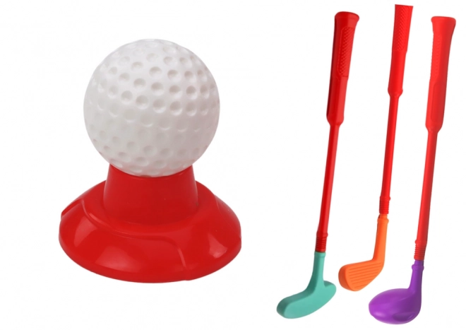 Mini golfset voor kinderen Trolley