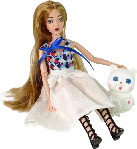 Lief katje als trouwe speelkameraad