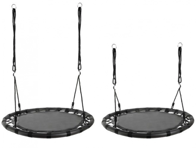 Schommel vogelnest 100 cm zwart