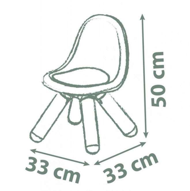 Kinder design groene stoeltje