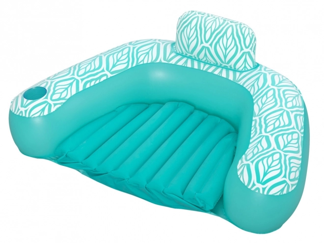 Luxe opblaasbare stoel Bestway voor op het water Deluxe Comfort