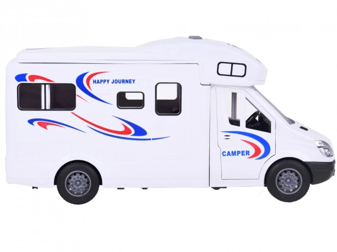 Kinder camping camper met lichten en geluiden