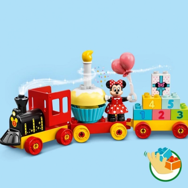 LEGO 10941 DUPLO Verjaardagstrein van Mickey en Minnie