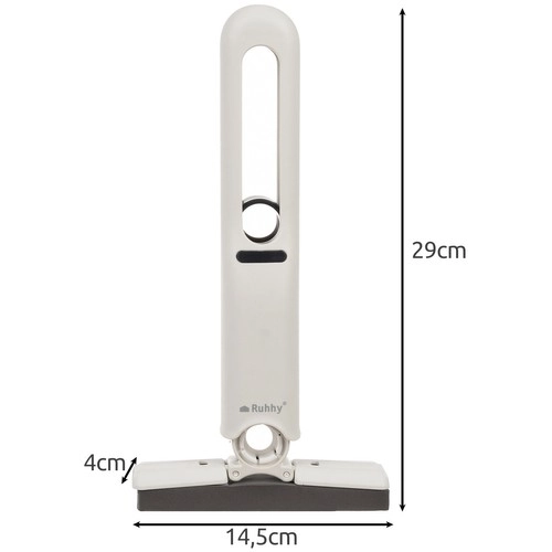 Compacte mini mop met vervangende reinigingskoppen
