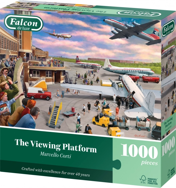 FALCON Puzzel Observeerplatform 1000 Stukken
