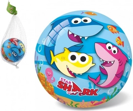 Bal BABY SHARK 14 cm in net