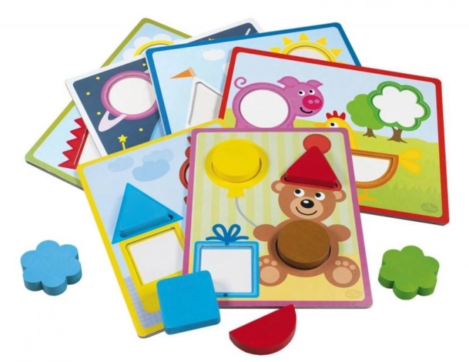 Houten Insteekpuzzel Detoa
