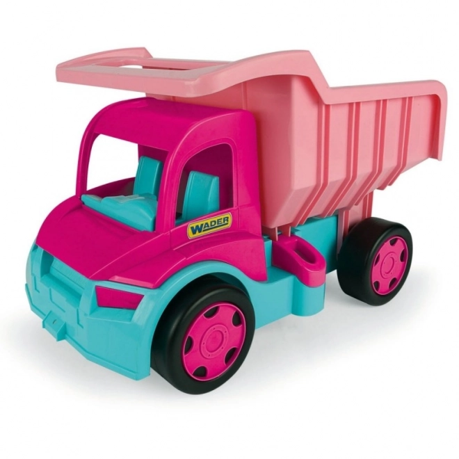 Roze kantelwagen Giant Truck voor meisjes