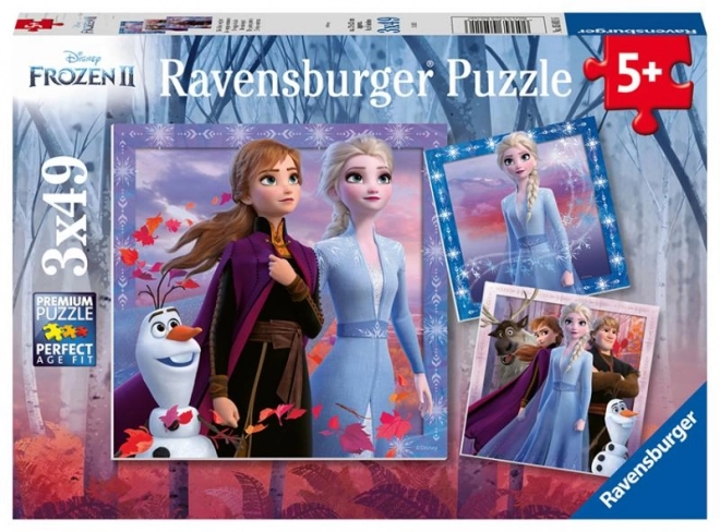 Ravensburger puzzel Frozen 2: De reis 3x49 stukjes