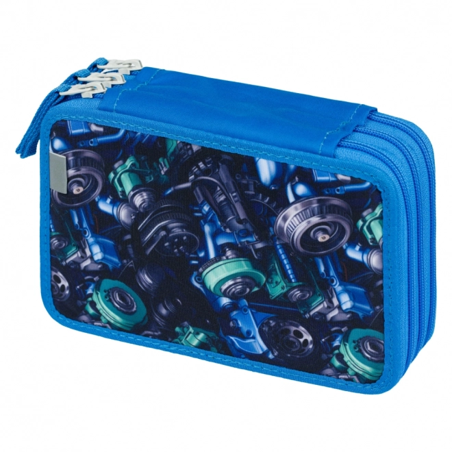BAAGL School etui met drie lagen Raceauto
