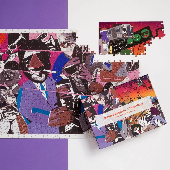 Tweedelige puzzel Romare Bearden x DreamYard 500 stuks