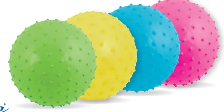 Bal JOHN met noppen 22 cm voor baby’s en peuters