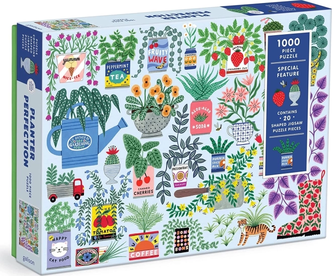 Galison Puzzel Bloemen Planten 1000 Stukjes