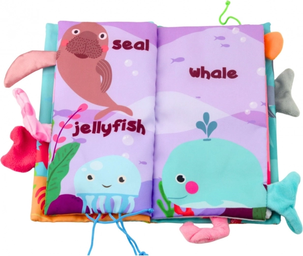 Kleurige illustraties van zeedieren