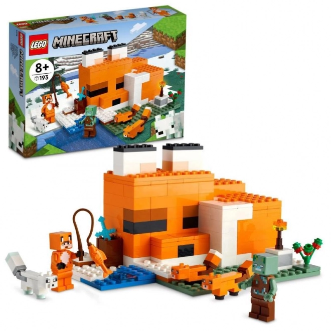 LEGO Minecraft 21178 Vossenhuis