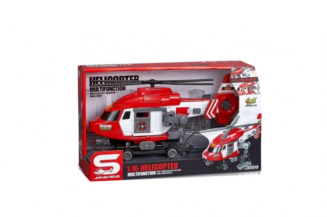 Brandweerhelikopter 1:16