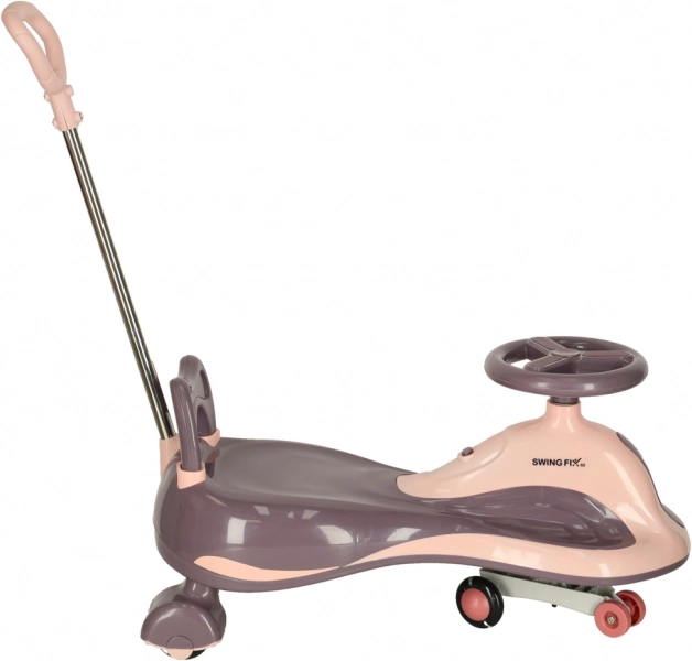 Zwaartekracht loopfiets Swing FIX S2 met handvat